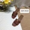 Zapatillas de diseñador Diapositivas Clásico Tacón plano Verano Perezoso Moda Dibujos animados Cabeza grande Chanclas de goma Zapatillas de cuero Zapatos para mujer Sandalias sexy Gran cocodrilo grande