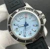 U1 AAA Luxus Bretilling hochwertige Männer Beobachten Ozean Generierung Automatische mechanische Bewegung Uhren Keramik Ring Mund 44mm Gummi -Gurt Montre Armbanduhr 926