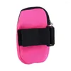 Sacos ao ar livre Arm Band Mobile Bag Sports Ajustável Running Wrist Wallet Fitness