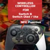 Spelkontroller för Switch Pro Controller med NFC och Wake Function Wireless Joystick 6-Axis Gyro Handle HD Vibration Bluetooth Gamepad