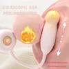 Heated Sugar Circle Vagina Balls Retractable Adult Toys Sex Flirtatious Masturbation Fun Jump Egg Sexy Products 240130