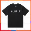 marka 2024 NOWOŚĆ Summer Purple Mens Designer Trend Trend Tshirt THIRT LITET LARMININED DIDRNIK KRÓTKOWY STREET LOUSE LOUSE Casual Tshirt 100 bawełniany top T 3I8T