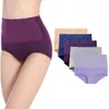 Mutandine da donna Donna Donna Taglia grande Comodo Slip in cotone a vita alta Intimo Allentato Controllo della pancia Lingerie sexy Tanga