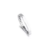 Cluster Ringe Echtes 925 Sterling Silber Für Frauen Logo Bar Stapelring Verlobung Hochzeit Statement Schmuck Anillos Bague Großhandel
