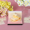 Omoshiroi Block 3D Memo Pad Ring Box 2024 Kalender Desk Decor Magic Castle Creative Gift for Girl Friend Birthday Christmas 240123