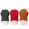 Köpek giyim köpek yavrusu chihuahua chihuahua küçük köpekler için sweaters dachshund sıcak ceket tasarımcı kıyafetleri
