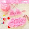 Kledingsets Baby Kids Meisjes Bikini Prinses Driedelig Zwempak Split Top Rok Hoed Badmode Zomer Strand Kinderen Badpak SA4001