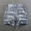 Jeansshorts Heren Casual zomerbermudashorts Denim uitloperkleding 240202