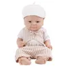 IVITA WB1512CT 36 cm Full Body Silicone Reborn Boy Baby Doll with Magnet Pacifier Soft Baby Dolls for Children Christmas Toys 240129