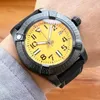 U1 Top AAA Bretiling Lüks Avenger Otomatik Mekanik Hareket İzle 46mm Blackbird Erkekler Moda Trendi Su Geçirmez İş Tasarımcısı Kauçuk Kayış Kol saati