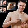Washable Cordless Professional Hair Clipper For Men Rechargeable Groin Ball Body Beard Hair Trimmer Barber Hair Cutting Machine 240124