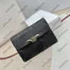 Portefeuilles Portefeuilles de mode Titulaire de la carte classique Porte-monnaie Porte-monnaie en peau de vache Luxurys Designer Femmes Hommes Portefeuille Sac Porte-passeport Crédit Métal Mini avec boîte