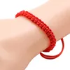 Bracelets de charme 12 pcs Amitié Corde rouge Hang-tissé réglable Hang-Kitted Femmes Miss