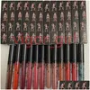 Rouge à lèvres New Kl Marque 12 Couleurs Lip B Maquillage Longue Durée Hydratation Lipgloss Cosmétiques Ship Drop Livraison Santé Beauté Maquillage Lèvres Otzsn