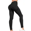 Kobiety Pants Fitness Women Sports Bezproblemowe legginsy jogi Elastyczne samice samic gym jogging gym w górę