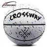 s Brand CROSSWAY L702 Basketballball PU-Material, offizielle Größe 7, kostenlos mit Netzbeutelnadel 240127