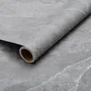 Kalınlaştırılmış 03mm Çimento Duvar Kağıdı Ev Mağazası Dekorasyon Mobilya Yenileme PVC Vinil Duvar Etiketleri 240123