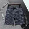 Summer Mens Shorts Black White Scrawl Printing Designer Board Shorts Fashion Casual Sport Loose Snabbtorkning Badkläder Men Beach Pants M-3XL