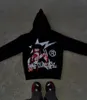 Erkek Hoodies Harajuku Öteli Yaşam Vizyonları Kadınlar Grafik Y2K Üst Boyut Hoodie Çiftleri Amerikan Sokak Giyim Goth Giysileri