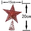 Kerstversiering (1 stks/pak) 15 20 cm Goud En Zilver Glitter Boom kinderen Cadeau Voor Thuis Kerst Ornamenten Handgemaakte DIY