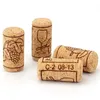 Rolhas de vinho em branco rolhas retas rolhas de vinho reutilizáveis funcional portátil vedação rolha de garrafa de vinho para garrafa 50 peças 100 peças 240131
