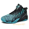 Chaussures de basket-ball antidérapantes pour hommes, baskets respirantes, montantes, chaussures de sport 36-45 BY3