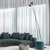 フロアランプホームデコレーションランプミニマリストロングポールLEDリビングルーム装飾ソファコーナーベッドルームベッドサイドスタンディングフィッシングライト