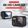 Câmeras de vídeo de ação esportiva Tra HD 4K Controle Remoto 2 polegadas Sn 1080P 60 FPS Capacete à prova d'água Go Sport Pro Hero 5 Cam 230227 Drop Dhxpb