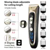 Professionell barberare elektrisk hårtrimmer LED Display Men Clipper Ceramic Blade Hair Cutting Machine Hair Cutter 240119