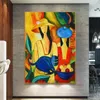 Modern Nordic Style Picasso Magic Oil Painting Modern Abstract 100% Handmade Minimalist Art Wall Art Picture Living Room Decor 240129