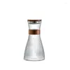 Water Bottles High Borosilicate Glass Cold Kettle Electric Ceramic Stove Large Capacity Vertical Pattern Juice