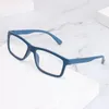 Solglasögon anti Blue Light Reading Glasses Men Vintage Matte Square Presbyopia Eyeglasses Women Ultralight Farsighted Eyewear 1.0 till 3.5