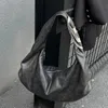 Sac en corne de vache pour femmes, Design de Niche décontracté et paresseux, en cuir souple, grande capacité, sac sous les bras, automne/hiver, 240127