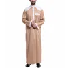 Ethnische Kleidung Muslim Robe Männer Jubba Thobe Saudi-Arabien Kaftan Pour Homme Musulman Abaya Qamis Caftan Islamische Mode Islam Kleid Eid