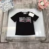 Baby Short Sleeve Girl Boy Graphic Tee Kids T Shirt Toddler Clothes Fasion Summer Kid Designer Clothe 100% Cotton Top Brand 100-160 S-4XL Parent Child Clothing