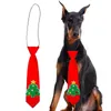 Hundhalsar Katthalsar Bow Tie Jullåsar Bowtie Justerbar stor nack Pet Grooming Accessoarer för valpkatter