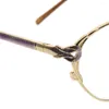 Zonnebrilmonturen A408 Klassiek Metaal Vrouwen Frame Bijziendheid Bril Mode Ovaal Optische Ultralight Vision Care Bijziend Brillen