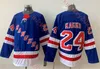 Mens sydd hockeytröja New York 23 Adam Fox 31 Igor Shesterkin 93 Mika Zibanejad 24 Kaapo Kakko Jerseys S-3XL