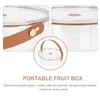 Yemek takımı setleri sebze tepsisi taşınabilir meyve kutusu fıstığı saklama çantası şekerleme masaüstü atıştırmalık kurutulmuş