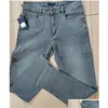 Jeans da uomo Designer Elasticità Jean Hombre Pantaloni Uomo e donna Marchio di moda Pantaloni di lusso Pantaloni in denim Tendenza Moto Skinny Drop D Otuds