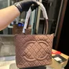 Borsa da aeroporto Borsa a tracolla da donna alla moda 30 cm Pelle di alce Diamante Ricamo classico Logo grande Borsa di lusso Borsa sotto le ascelle Borsa da viaggio Borsa alla moda Borse casual