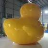 6mH (20ft) With blower wholesale Creative giant PVC yellow inflatable duck Customized Cute Model Cartoon for Advertising