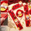 DIY 1Set Spring Festival Coupletes Chinese Year Decoration Door Hanging Chunlian Decor 2024 Dragon Party Ornament 240119