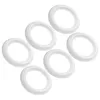 Decorative Flowers 6pcs Craft Foam Wreath Rings Circular Round Painting Material Forms