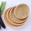 Dinnerware Sets 3pcs Weaving Basket Rustic Fruit Chic Serving For Bread Vegetable Storage Gift Container 13cm/ 19cm/