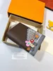 10A держатель для карт дизайнерские кошельки модные черные розовые женские карты кошелек клатч кожаная молния классический карманный кошелек для монет высшего качества