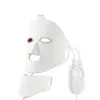 светодиодная маска для лица, силиконовая красная инфракрасная светодиодная силиконовая маска для лица и шеи