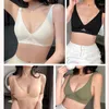 Sujetadores sin costuras para mujer, ropa interior Sexy, Super Push Up, Bralette fino y suave para mujer, ropa interior inalámbrica, Soutien Gorge