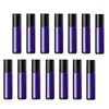 Butelki do przechowywania 24 ml 5 ml butelki olejku eterycznego olejku eterycznego Suppacking Glass Cosmetics Contianer Blue