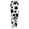 Pantaloni da donna con stampa di mucca macchie in bianco e nero animali pantaloni sportivi moda coreana primavera donna grafica moderna pantaloni di grandi dimensioni regalo